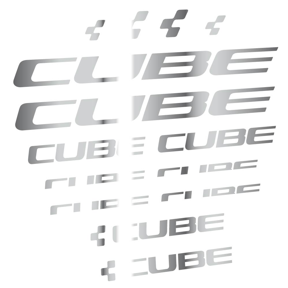 Autocollant Cube, Cadre, Vélo vinyle autocollant