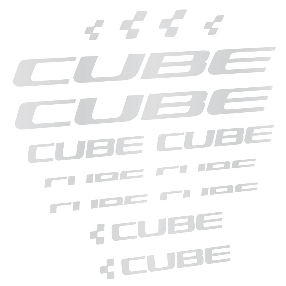 Autocollant Cube, Cadre, Vélo vinyle autocollant
