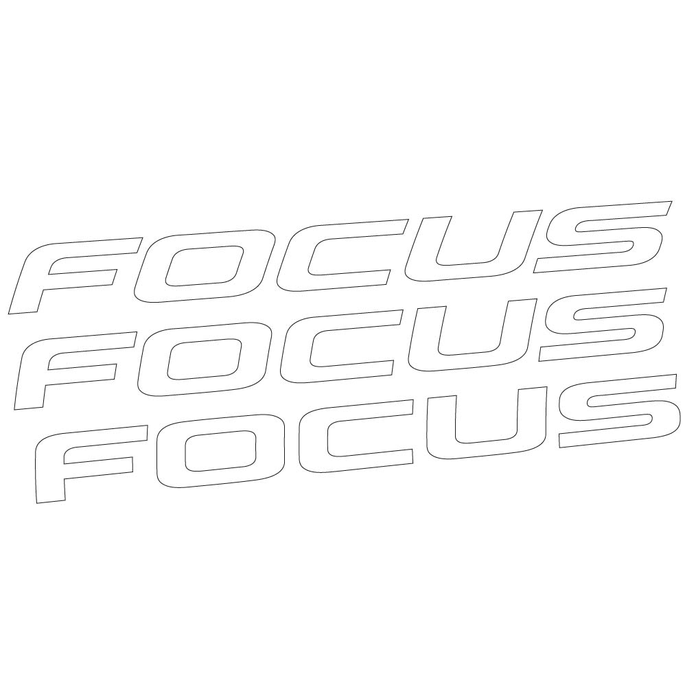 Autocollant Focus, Cadre, Vélo vinyle autocollant