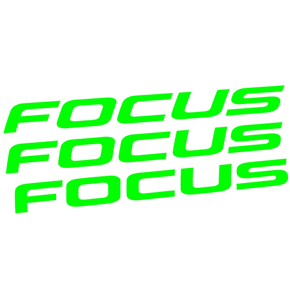 Autocollant Focus, Cadre, Vélo vinyle autocollant