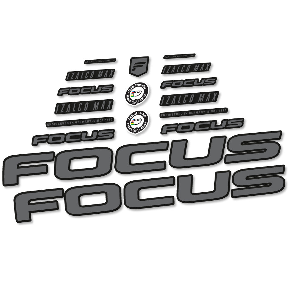 Autocollant Focus Izalco Max 9.7, Cadre, Vélo vinyle autocollant