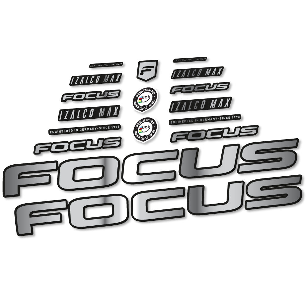 Autocollant Focus Izalco Max 9.7, Cadre, Vélo vinyle autocollant