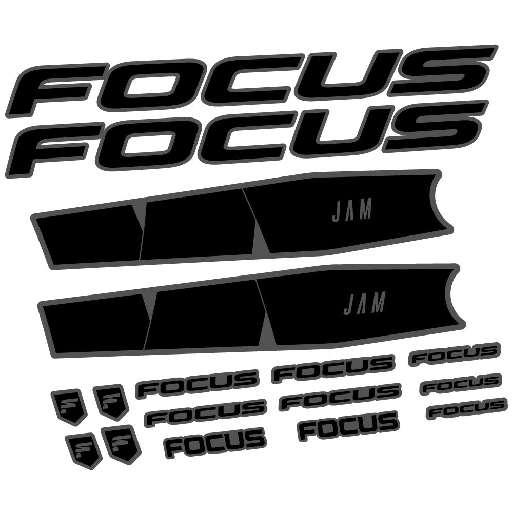 Autocollant Focus Jam 6.8 2021, Cadre, Vélo vinyle sticker
