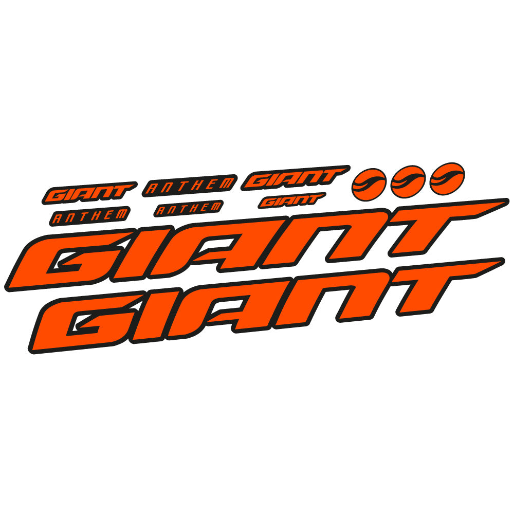 Autocollant Giant Anthem Advanced Pro 2022, Cadre, Vélo vinyle autocollant