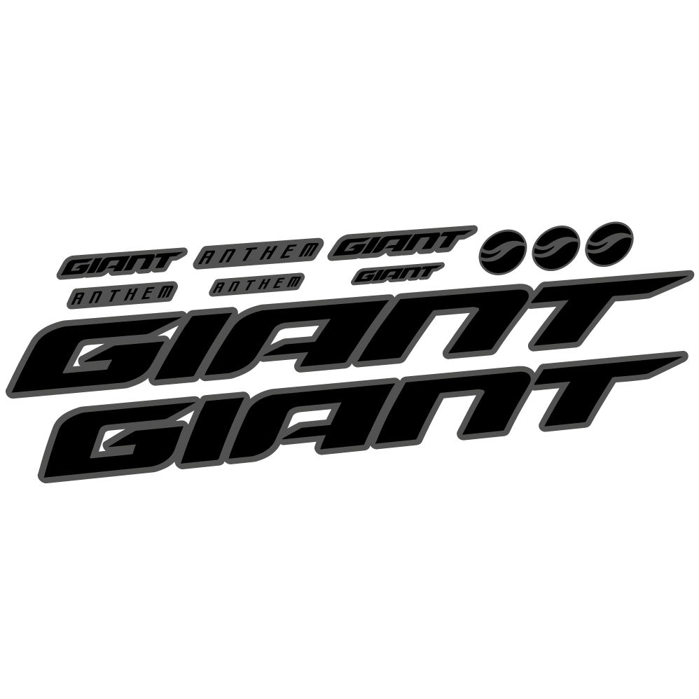 Autocollant Giant Anthem Advanced Pro 2022, Cadre, Vélo vinyle autocollant