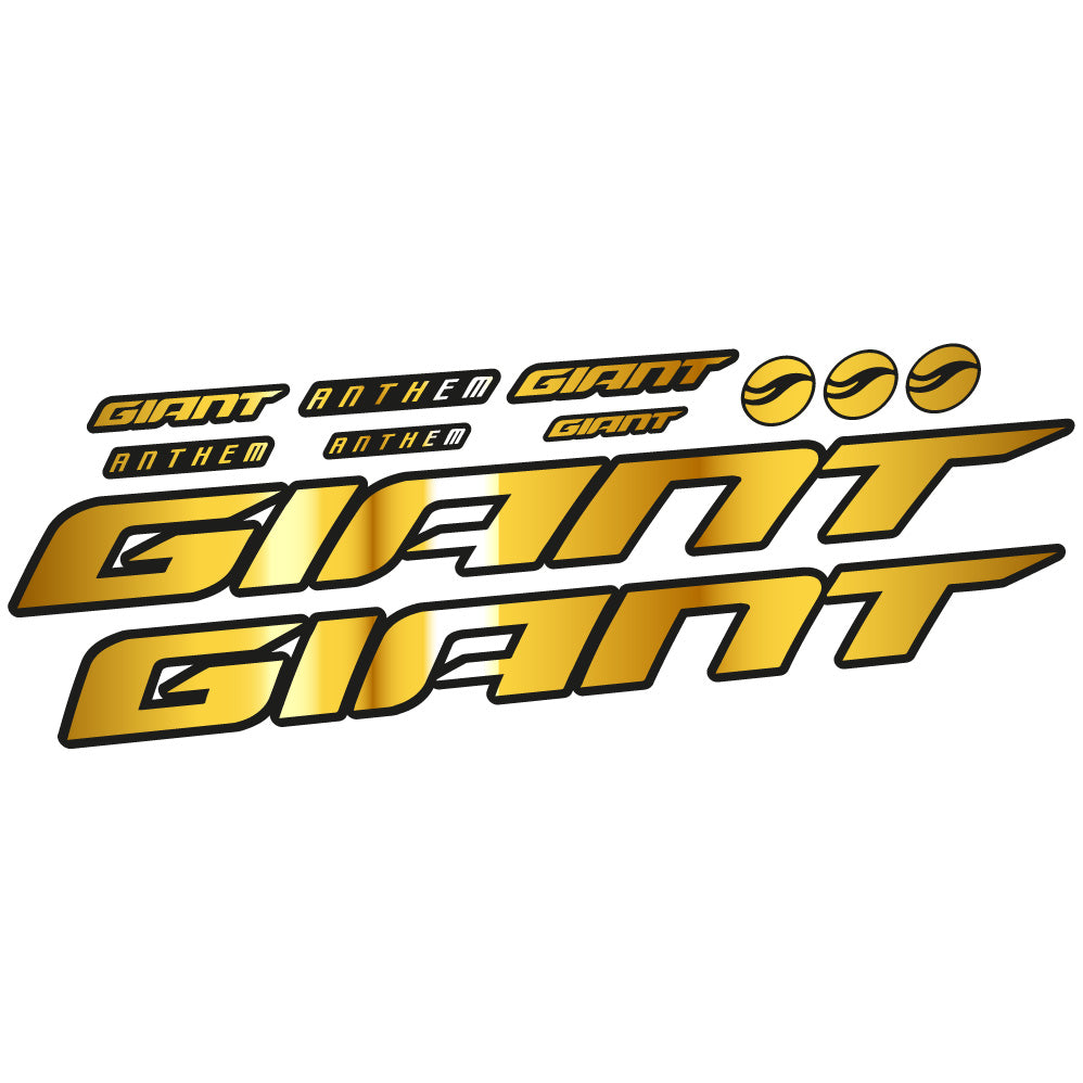 Autocollant Giant Anthem Advanced Pro 2022, Cadre, Vélo vinyle autocollant