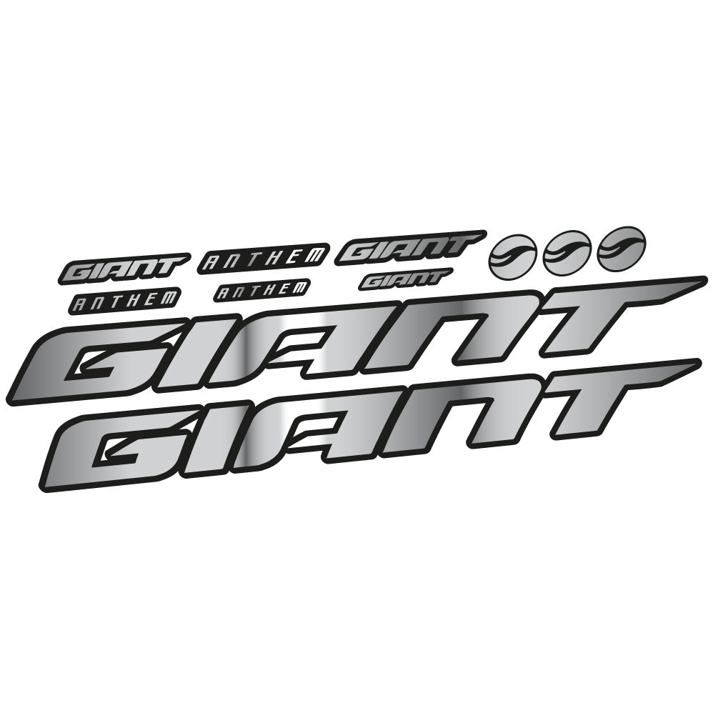Autocollant Giant Anthem Advanced Pro 2022, Cadre, Vélo vinyle autocollant