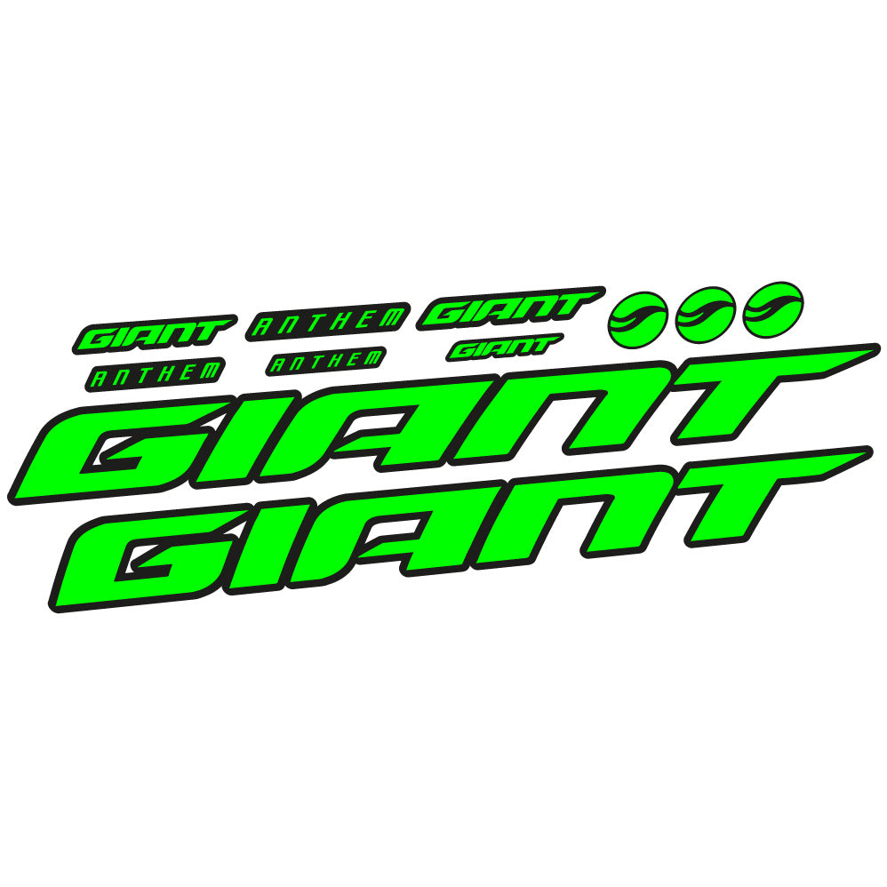 Autocollant Giant Anthem Advanced Pro 2022, Cadre, Vélo vinyle autocollant