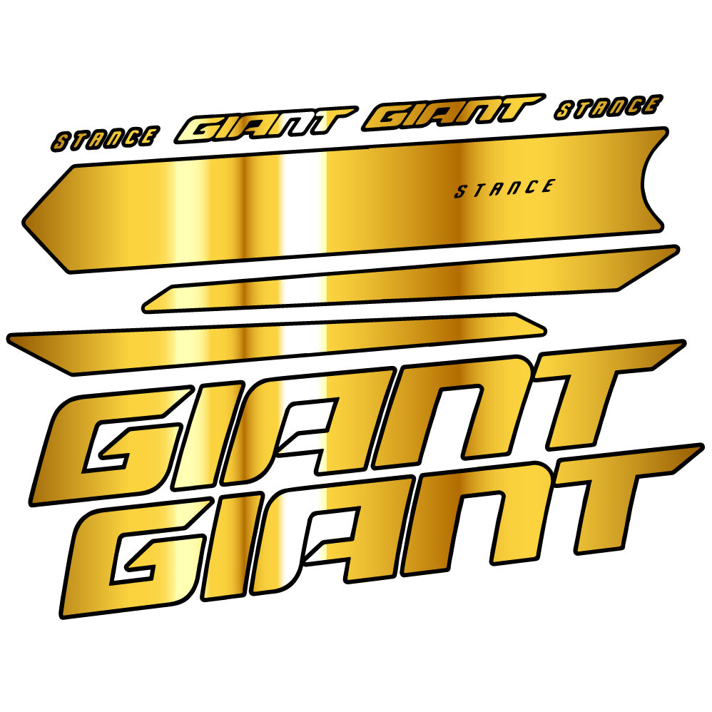 Autocollant Giant Stance 2021, Cadre, Autocollant Vinyle