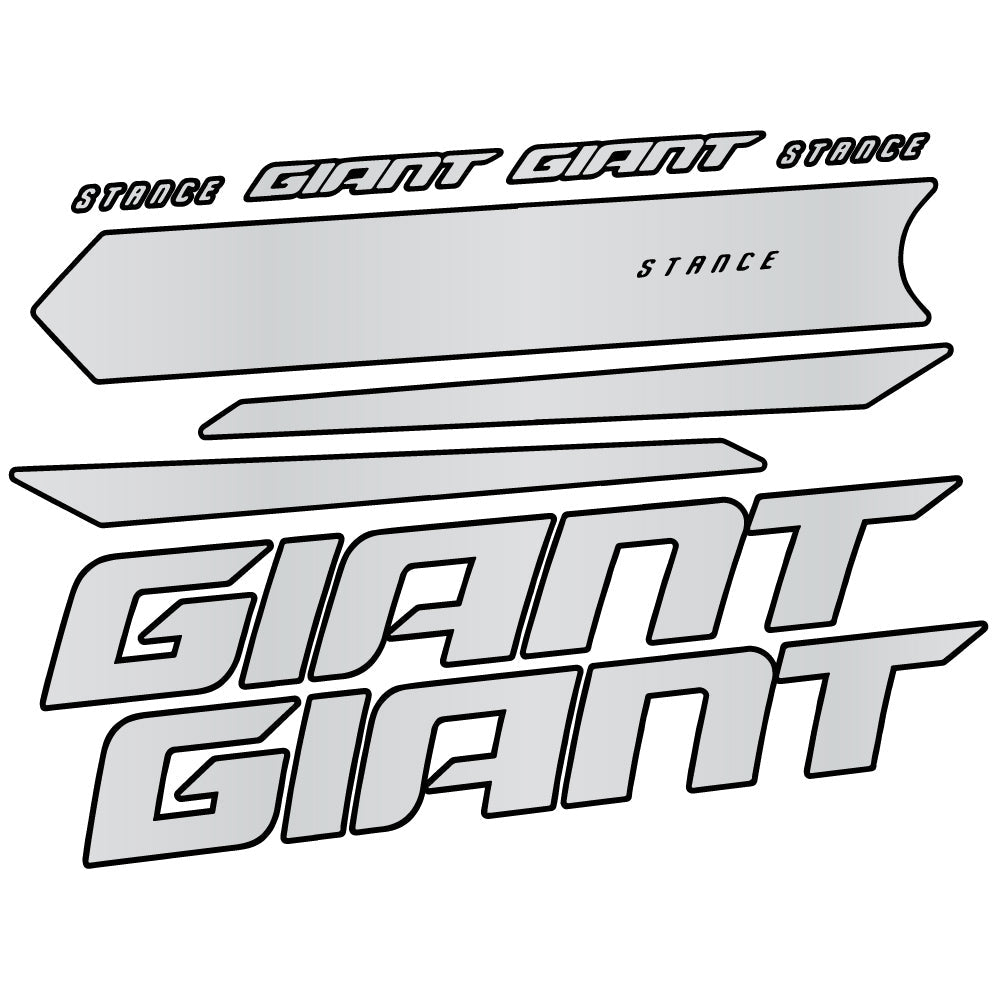 Autocollant Giant Stance 2021, Cadre, Autocollant Vinyle