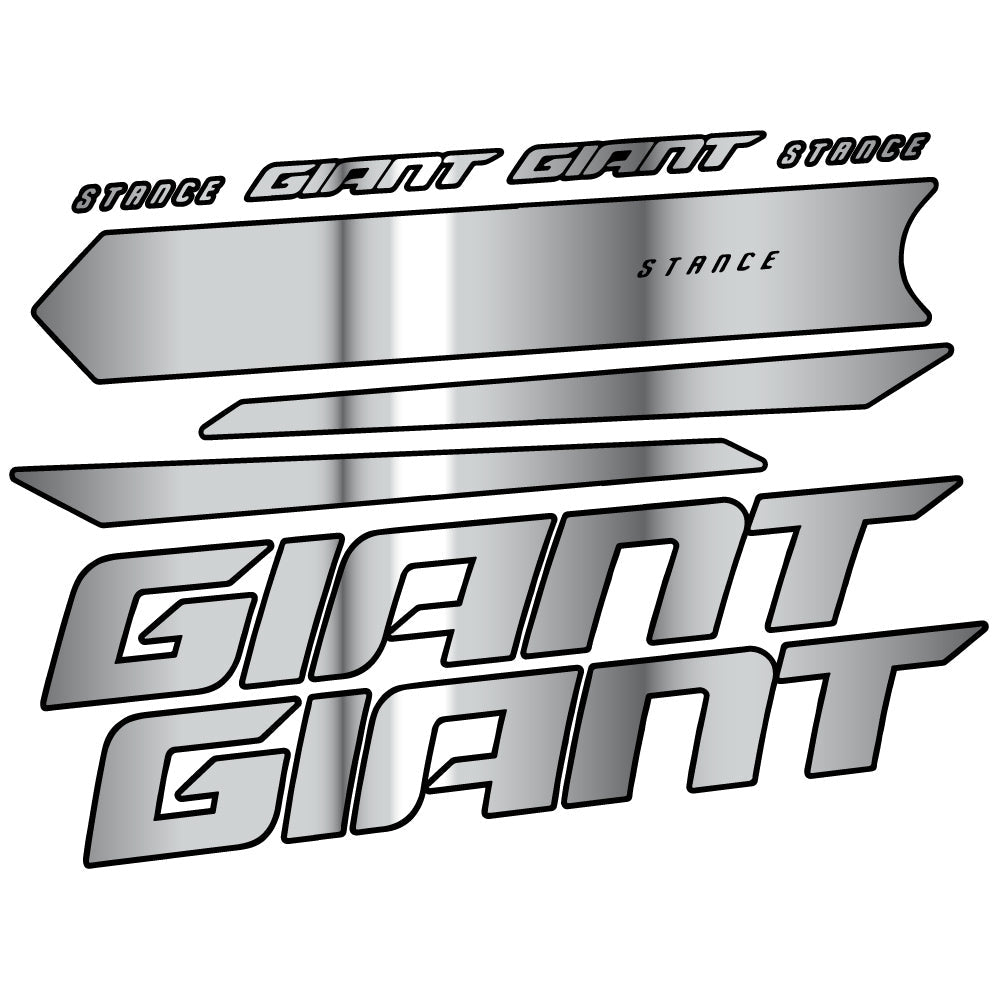 Autocollant Giant Stance 2021, Cadre, Autocollant Vinyle