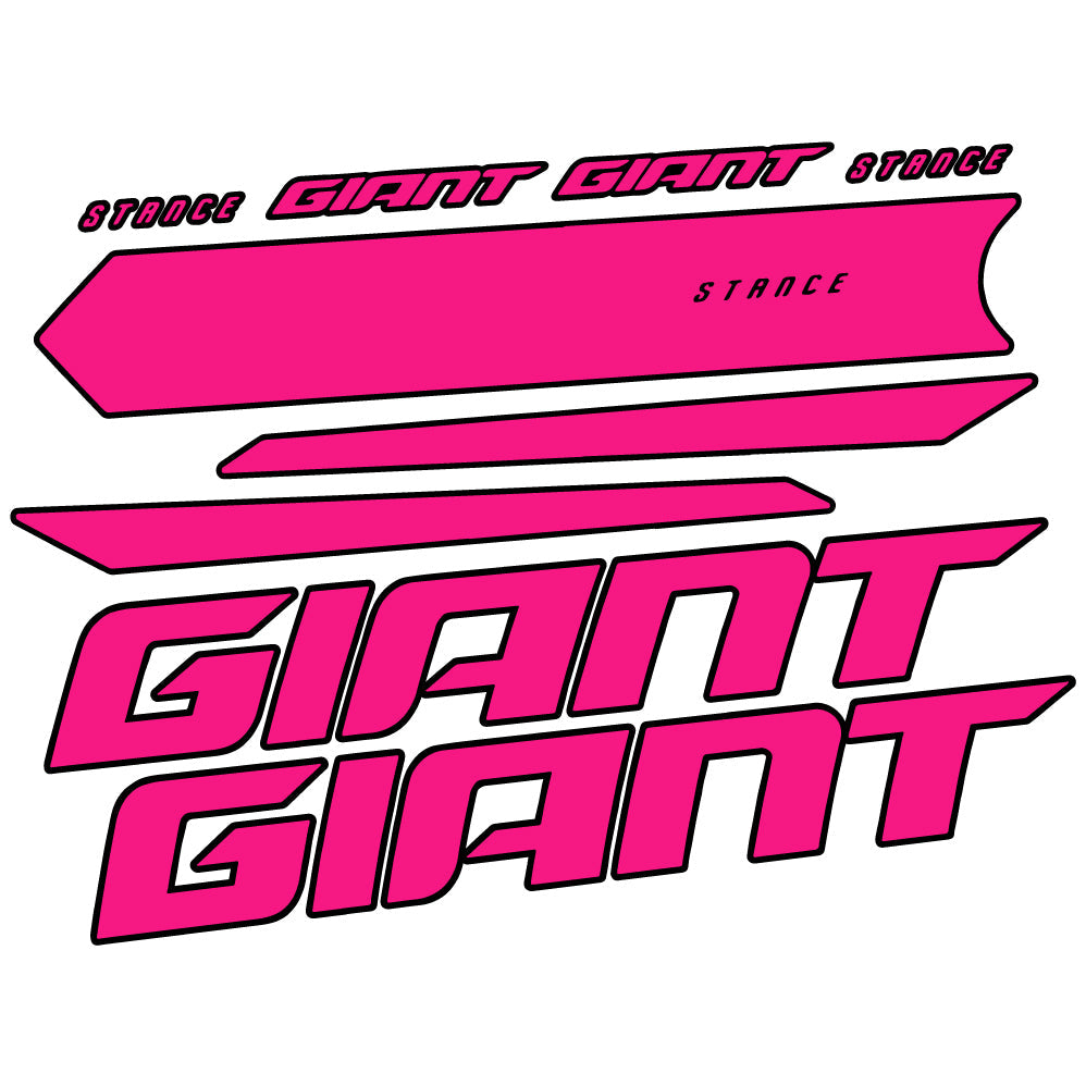 Autocollant Giant Stance 2021, Cadre, Autocollant Vinyle