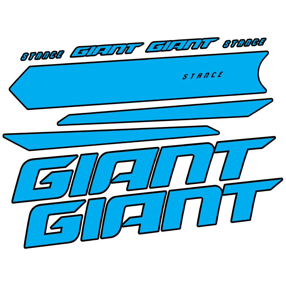 Autocollant Giant Stance 2021, Cadre, Autocollant Vinyle