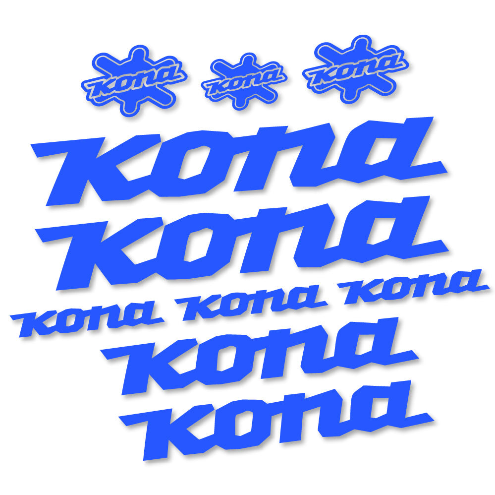 Autocollant Kona, Cadre, Vélo vinyle autocollant
