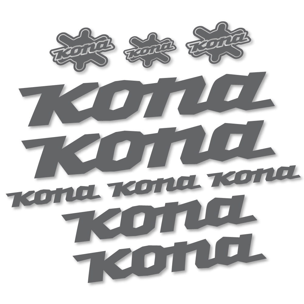 Autocollant Kona, Cadre, Vélo vinyle autocollant