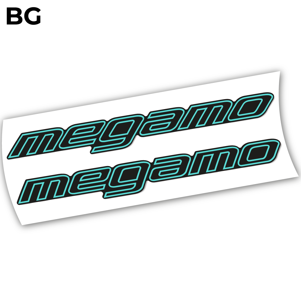 Autocollant Megamo Trak 08 2021, Autocollant Cadre Vinyle