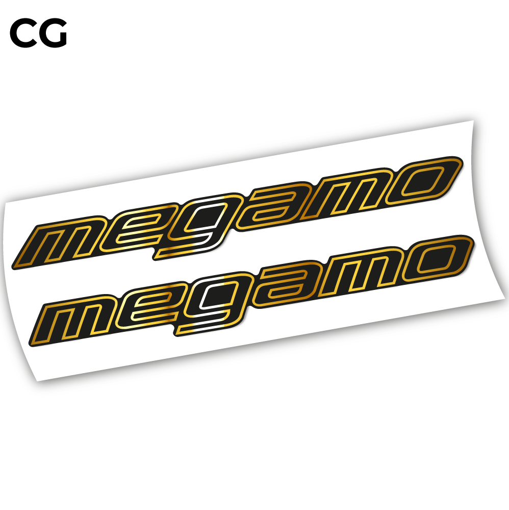 Autocollant Megamo Trak 08 2021, Autocollant Cadre Vinyle