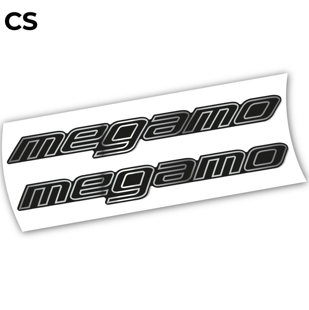 Autocollant Megamo Trak 08 2021, Autocollant Cadre Vinyle