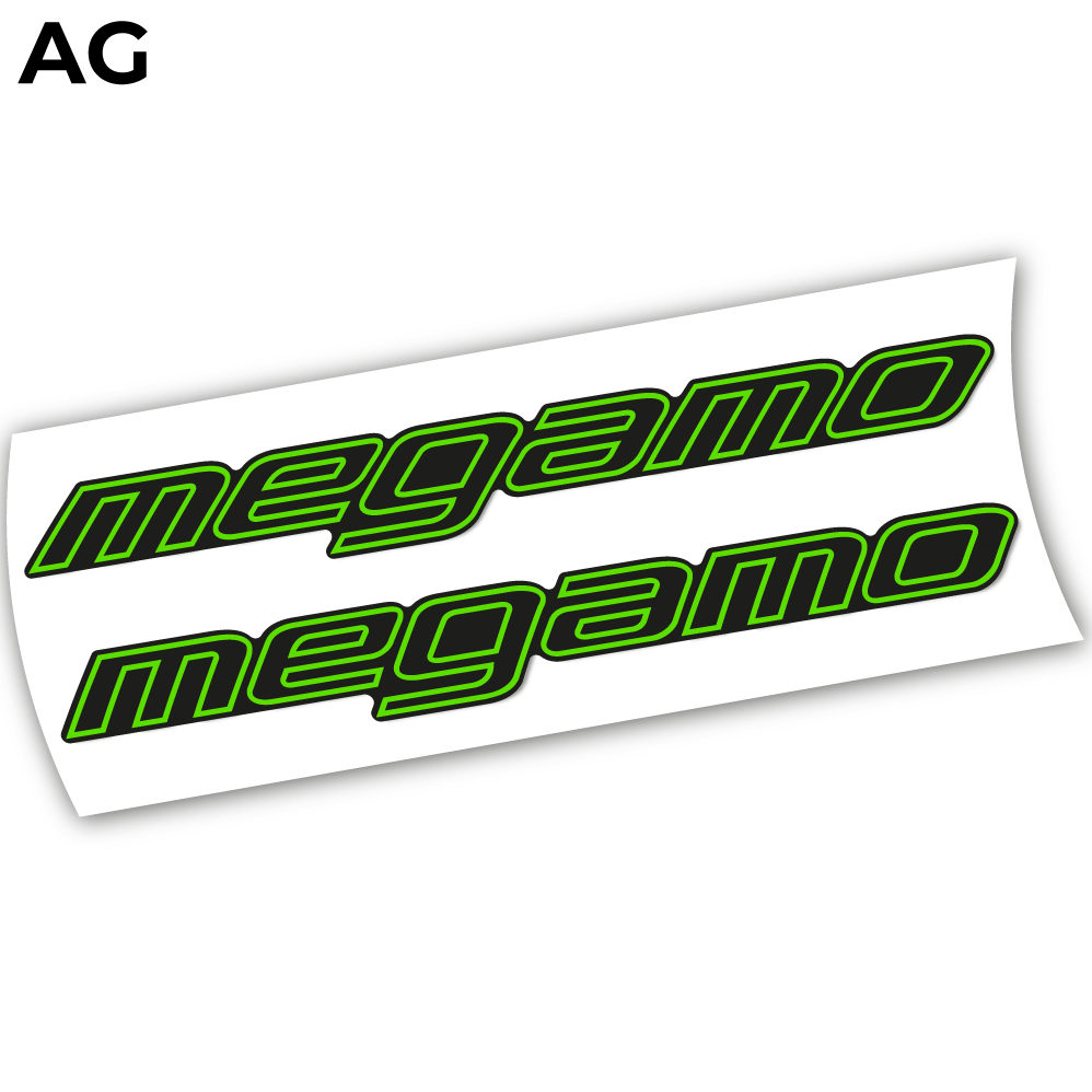 Autocollant Megamo Trak 08 2021, Autocollant Cadre Vinyle