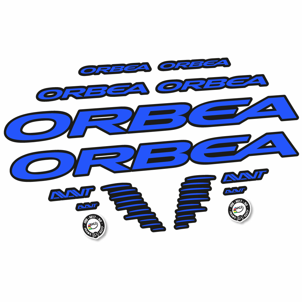 Autocollant Orbea Avant M30 TEAM-D 2020, Cadre, Vélo vinyle autocollant