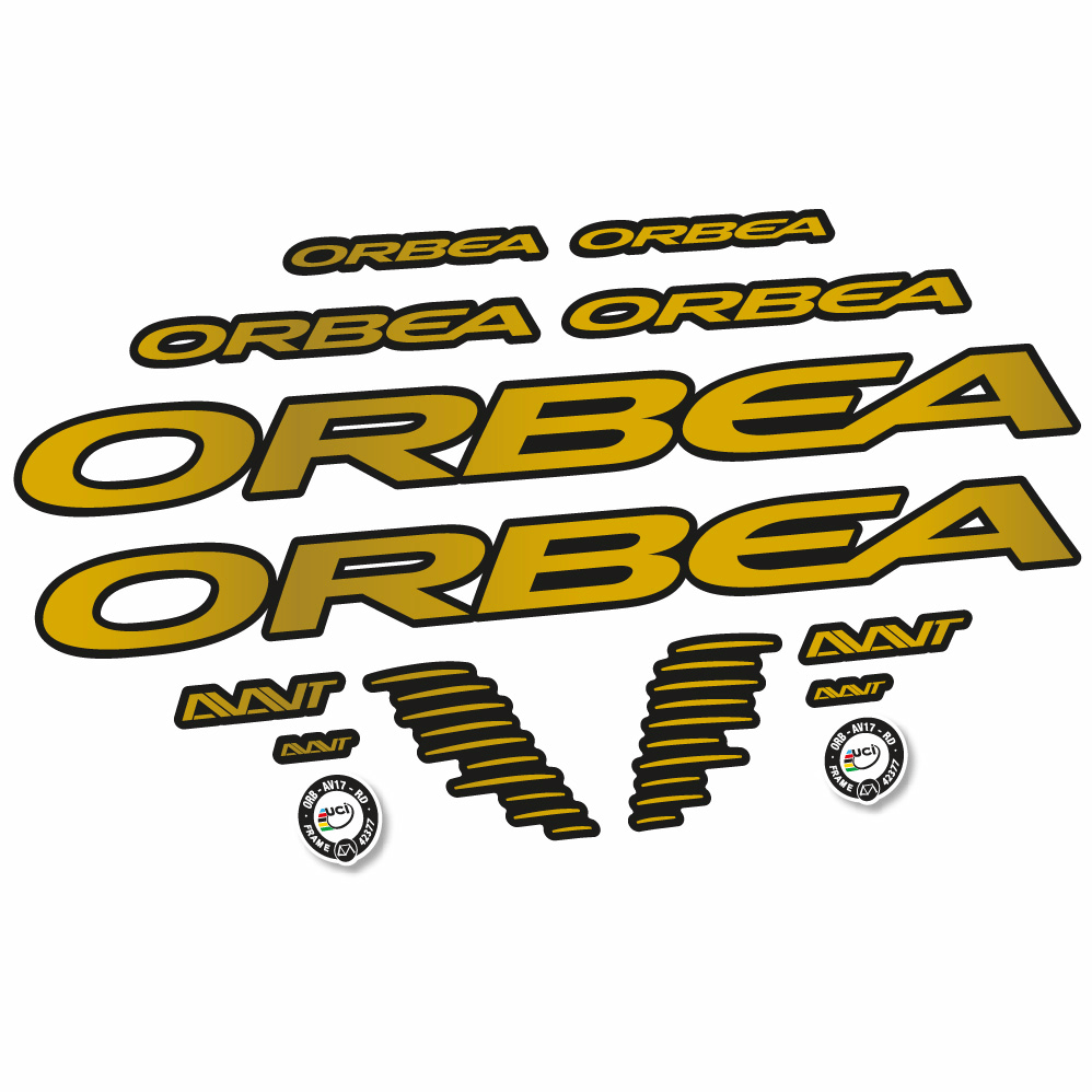 Autocollant Orbea Avant M30 TEAM-D 2020, Cadre, Vélo vinyle autocollant