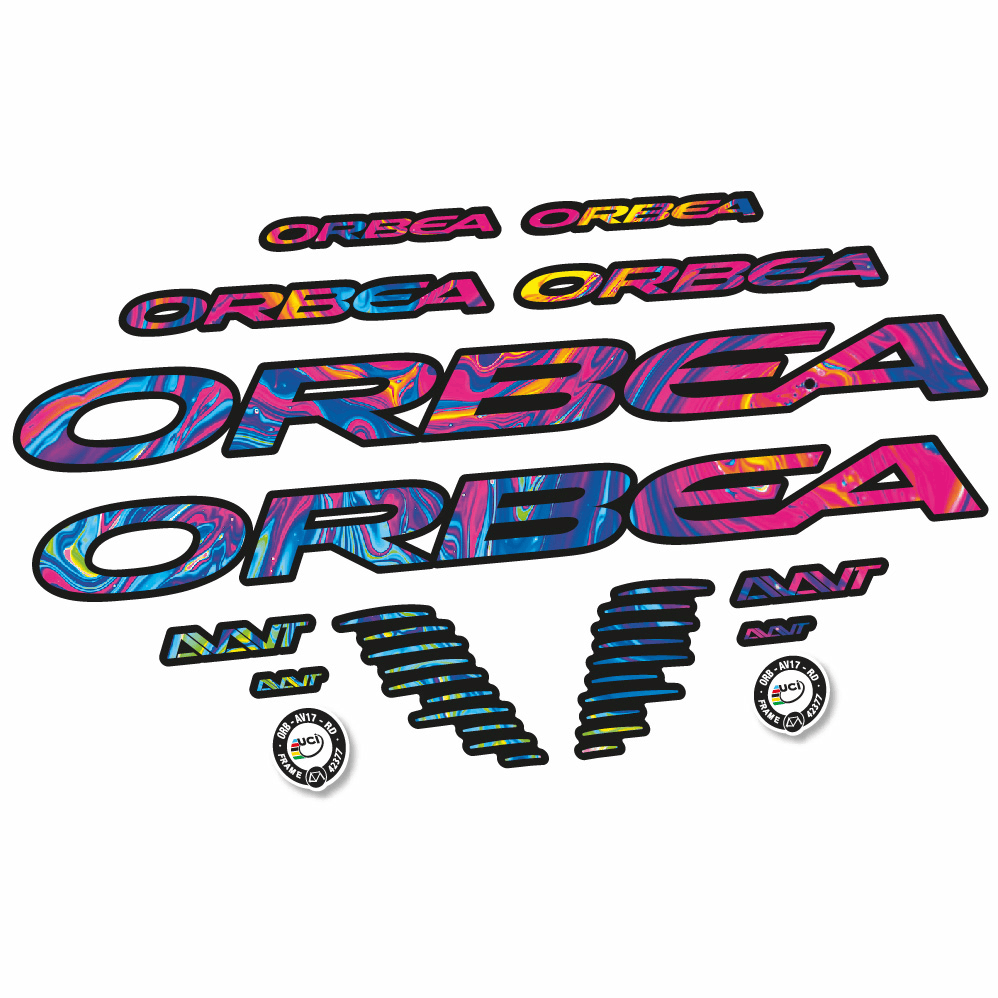 Autocollant Orbea Avant M30 TEAM-D 2020, Cadre, Vélo vinyle autocollant