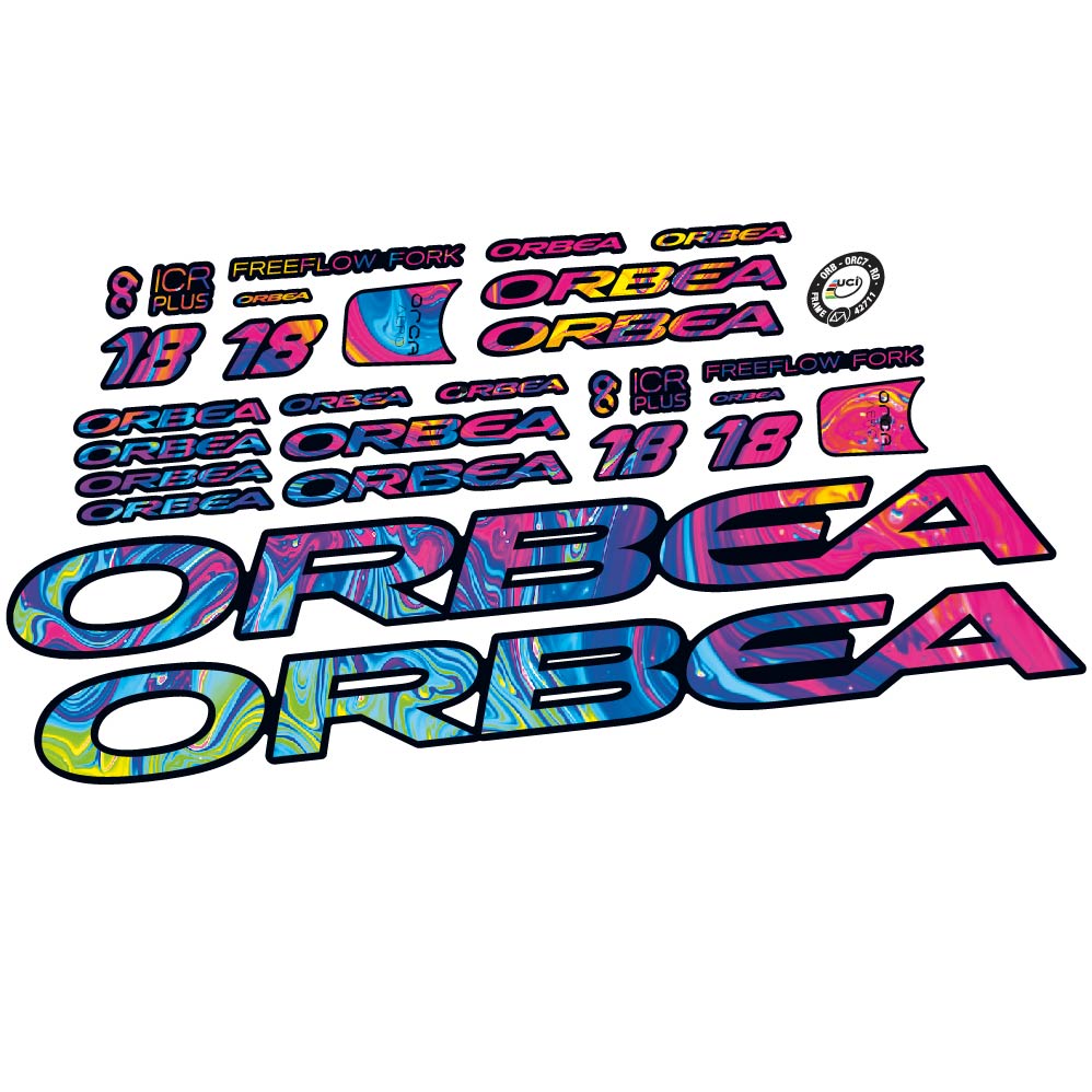 Autocollant Orbea Orca Aero M20 Team 2021, Cadre, Vélo vinyle autocollant
