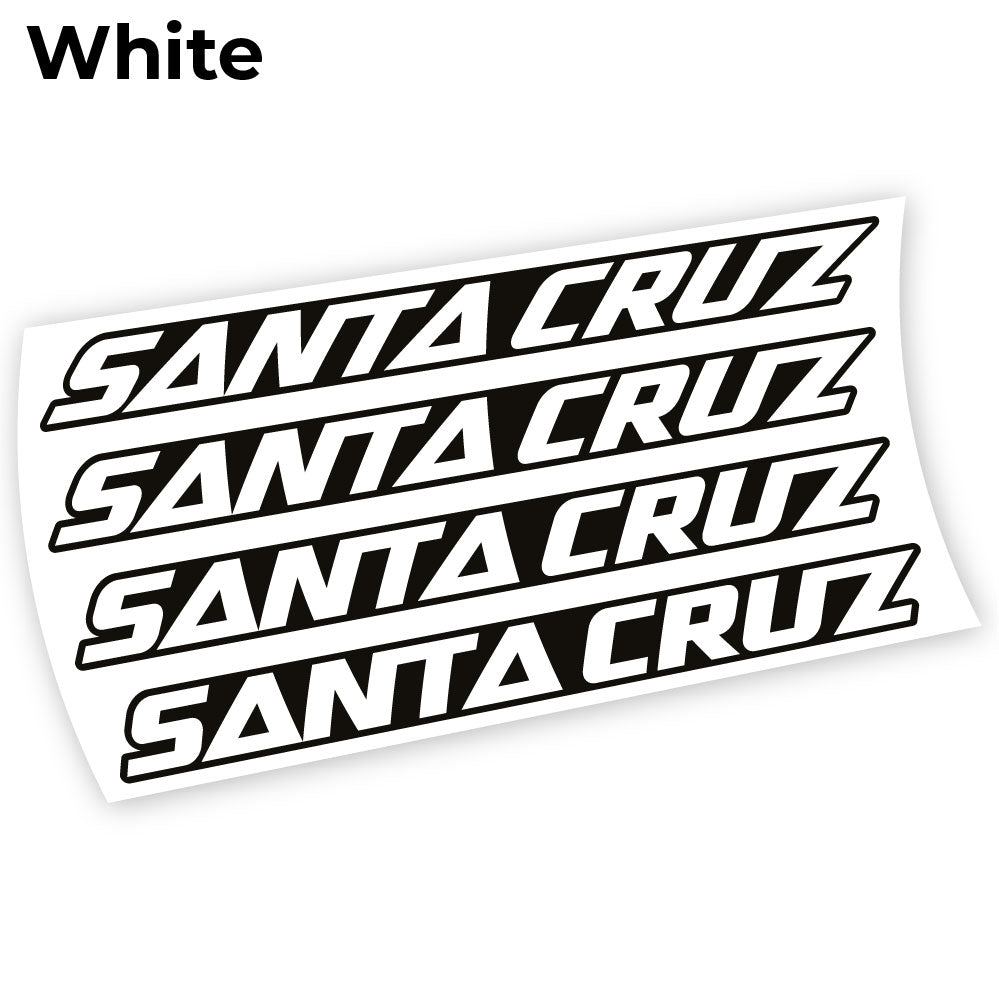 Autocollant, SantaCruz, Autocollant Cadre Vinyle