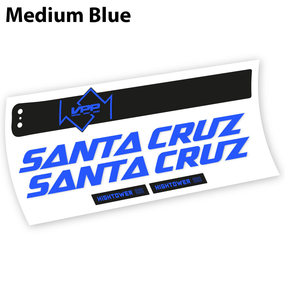Autocollant, Santa Cruz Hightower CC 2020, Cadre, vinyle autocollant