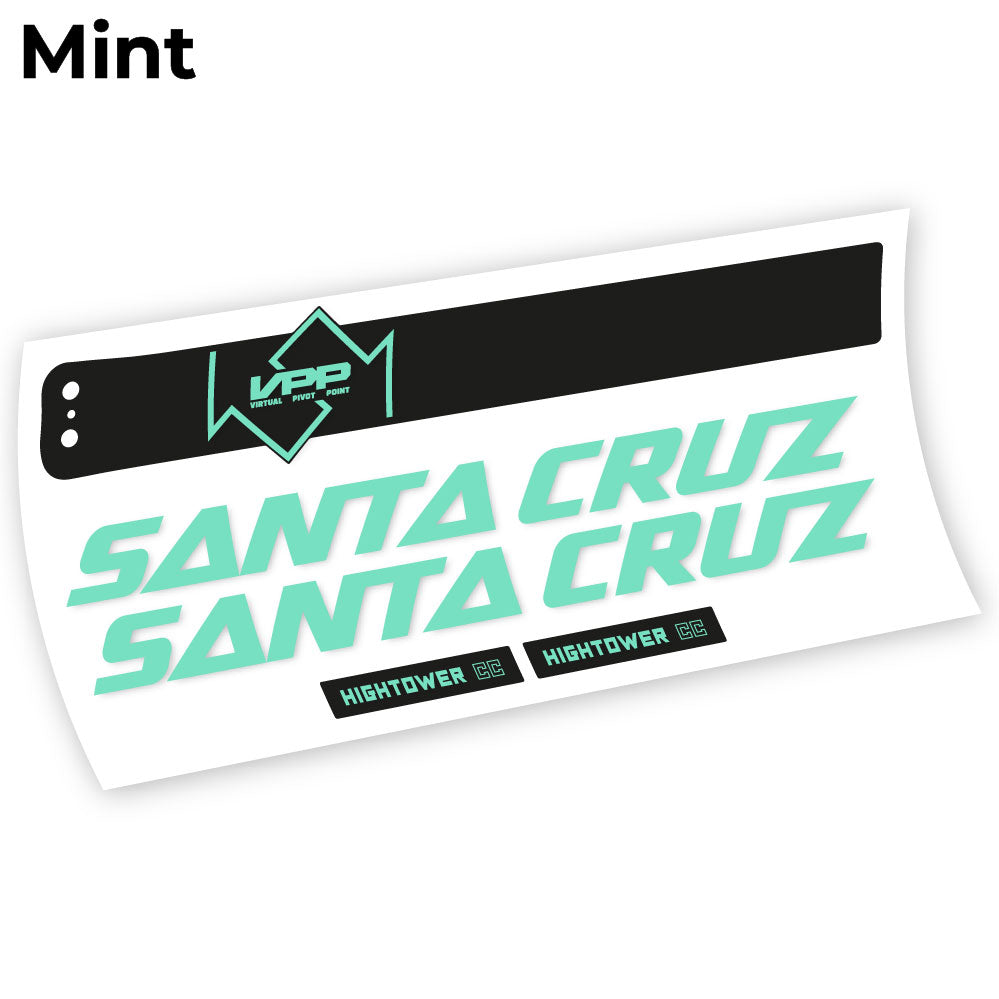 Autocollant, Santa Cruz Hightower CC 2020, Cadre, vinyle autocollant