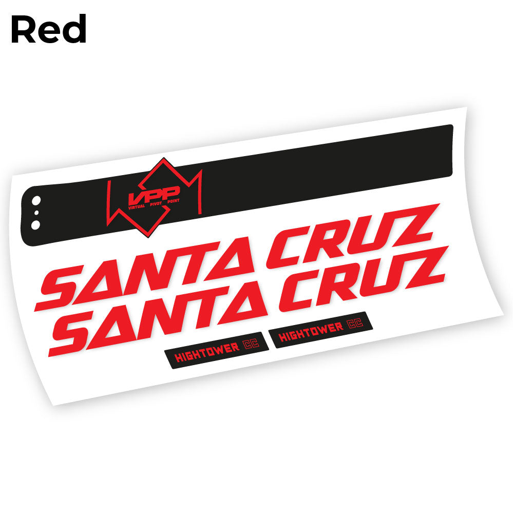 Autocollant, Santa Cruz Hightower CC 2020, Cadre, vinyle autocollant