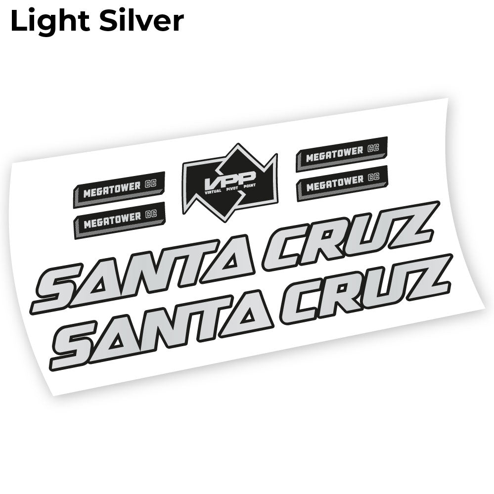 Autocollant Santa Cruz Megatower 2021, autocollant Vélo Cadre Vinyle