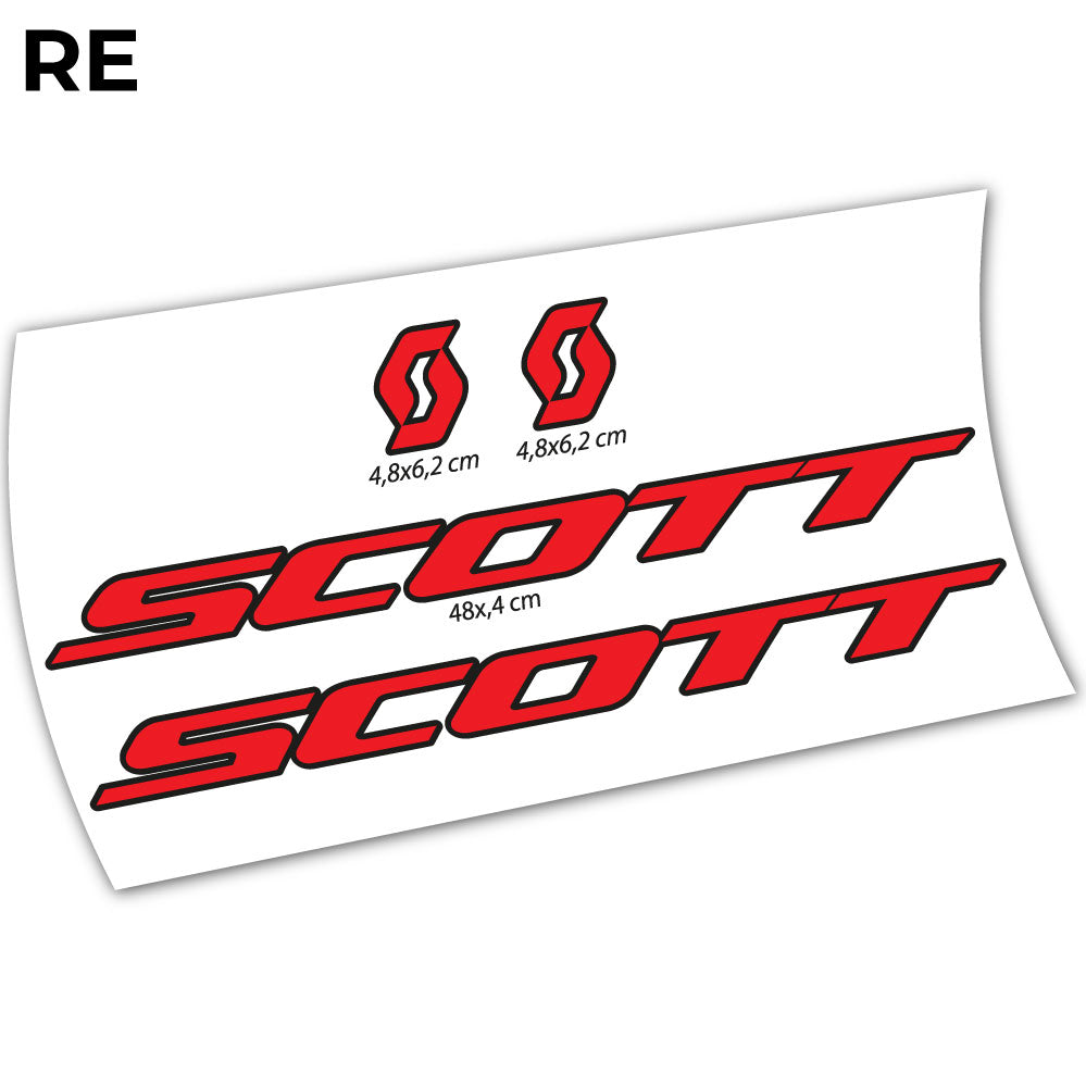 Autocollant, Scott Adict RC 2021, Autocollant Vélo Cadre Vinyle