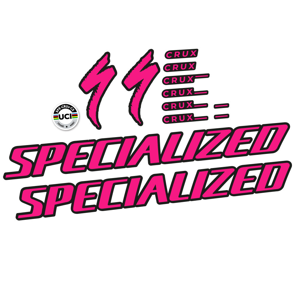Autocollant Specialized Crux 2022, Cadre, Vélo vinyle autocollant