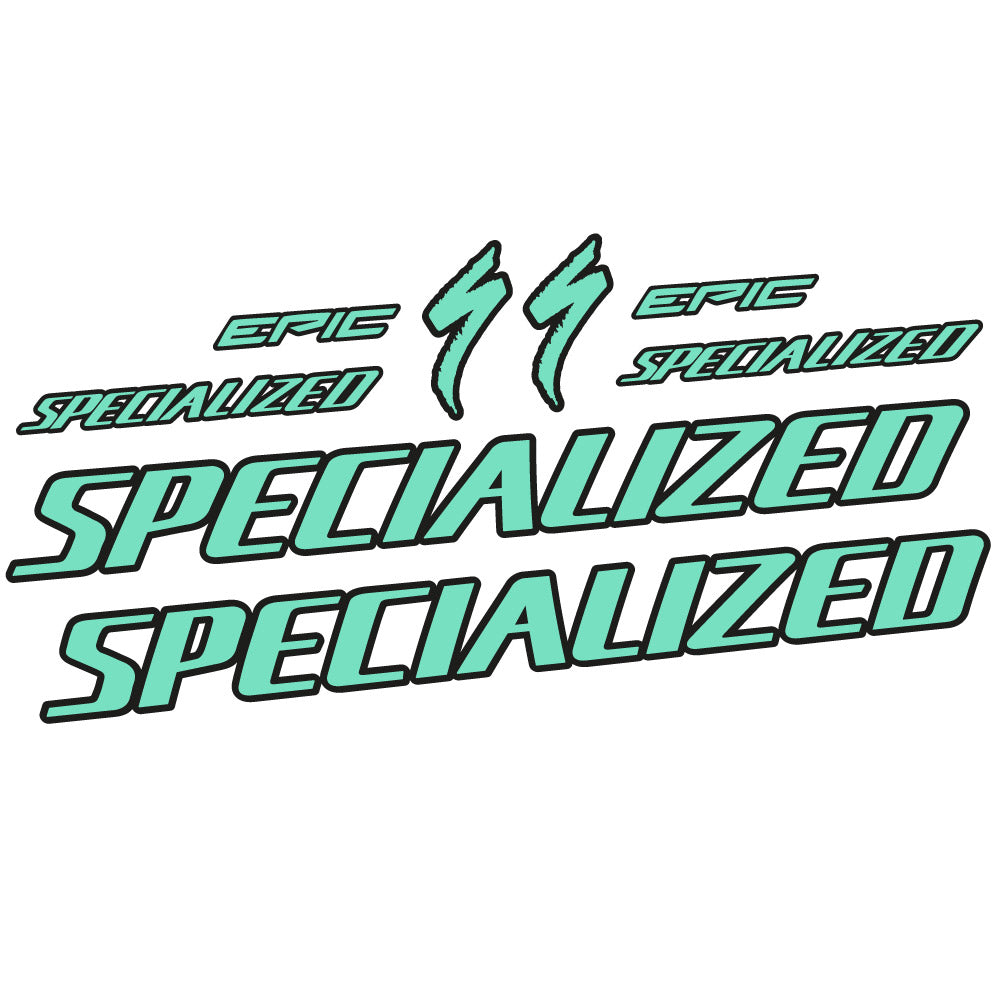 Autocollant Specialized Epic HT 2022, Fourche, Vélo vinyle sticker