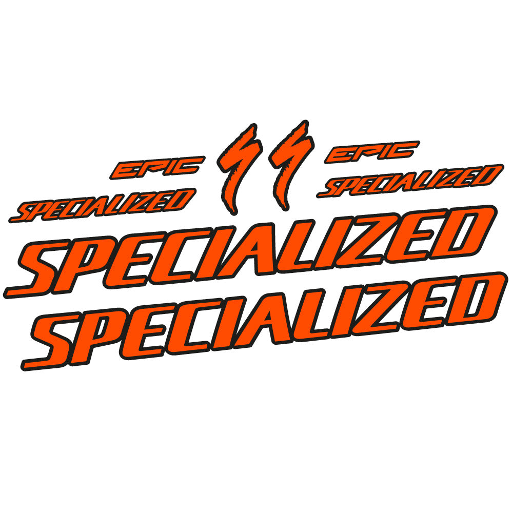 Autocollant Specialized Epic HT 2022, Fourche, Vélo vinyle sticker