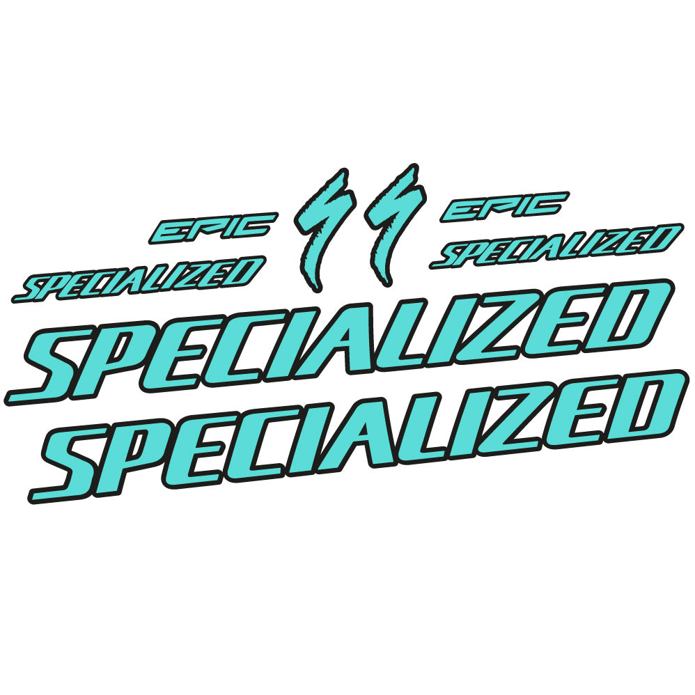Autocollant Specialized Epic HT 2022, Fourche, Vélo vinyle sticker
