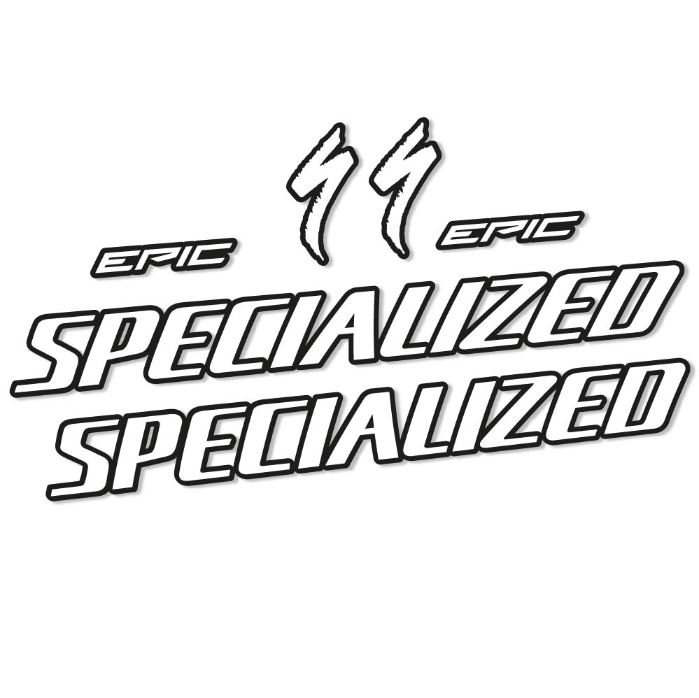 Autocollant Specialized Epic Evo Expert 2022, Cadre, Vélo vinyle sticker