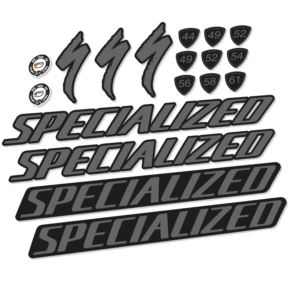 Autocollant Specialized Tarmac Disc Pro Di2 2019, Cadre, Vélo vinyle sticker