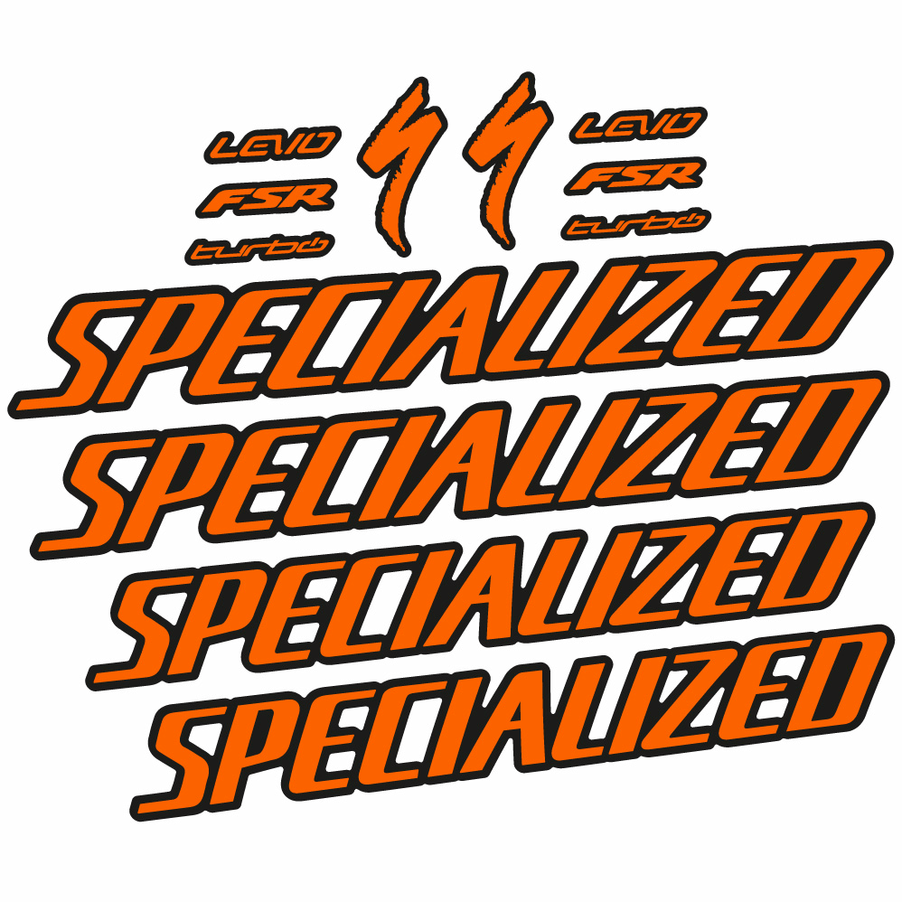 Autocollant Specialized Turbo Levo Comp Carbon 2023, Cadre, Vélo vinyle sticker