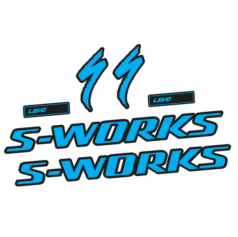 Autocollant S-Works Turbo Levo Gen3 2022, Cadre, Vélo vinyle sticker