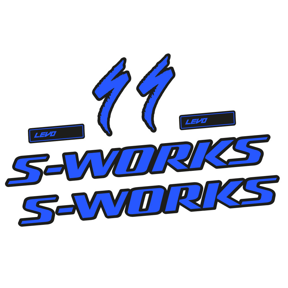Autocollant S-Works Turbo Levo Gen3 2022, Cadre, Vélo vinyle sticker