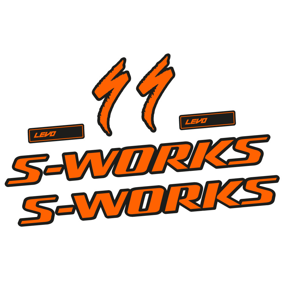 Autocollant S-Works Turbo Levo Gen3 2022, Cadre, Vélo vinyle sticker