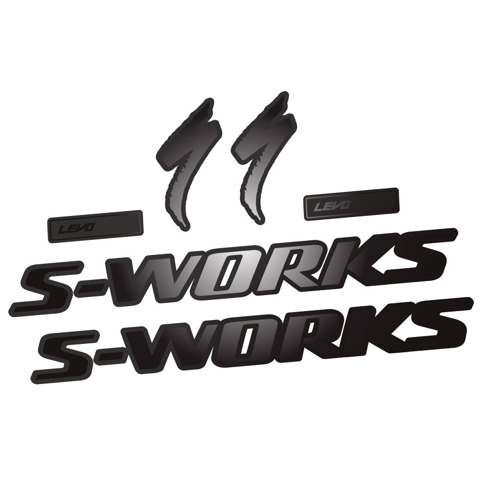 Autocollant S-Works Turbo Levo Gen3 2022, Cadre, Vélo vinyle sticker