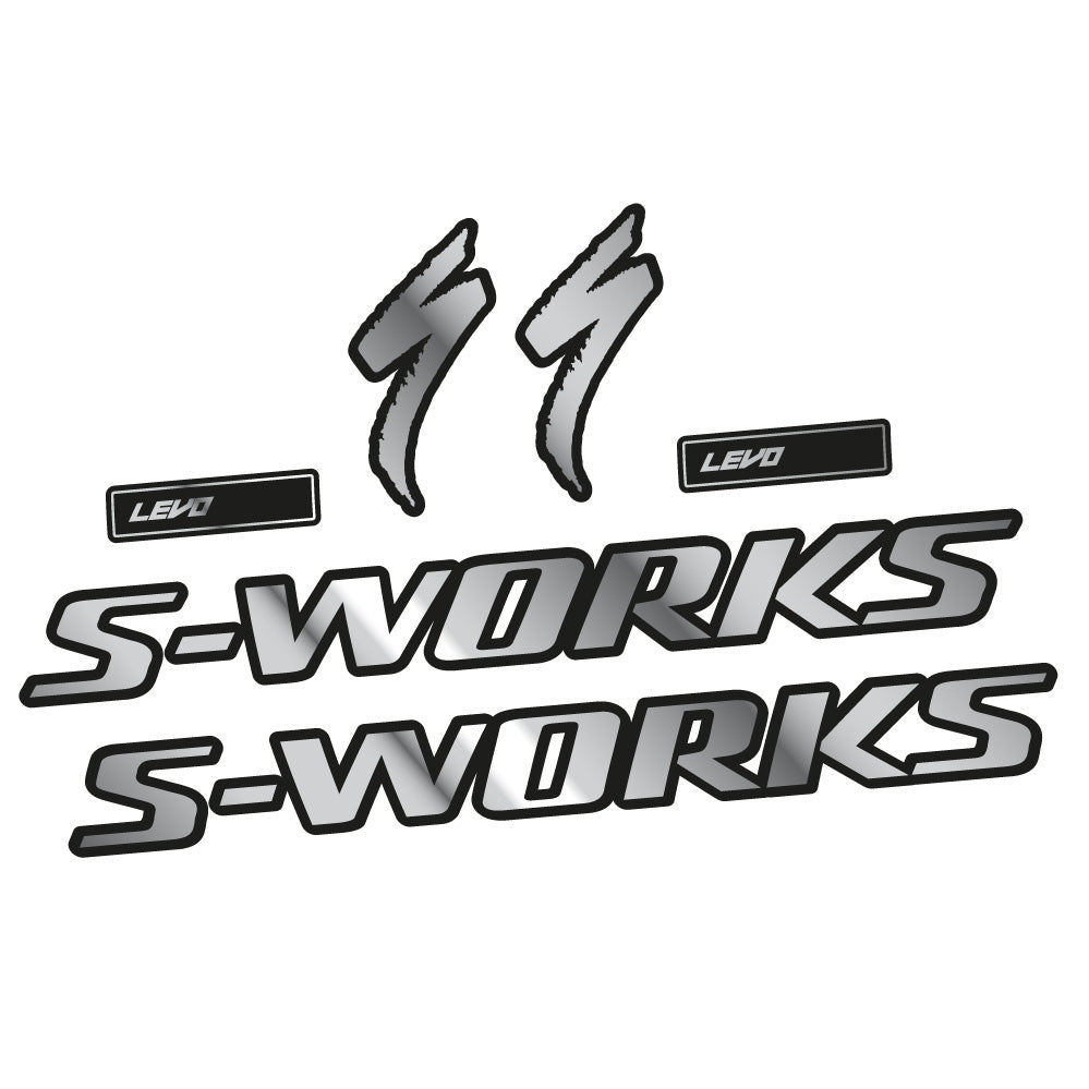 Autocollant S-Works Turbo Levo Gen3 2022, Cadre, Vélo vinyle sticker