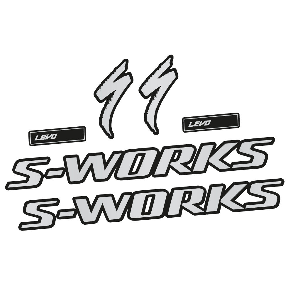 Autocollant S-Works Turbo Levo Gen3 2022, Cadre, Vélo vinyle sticker