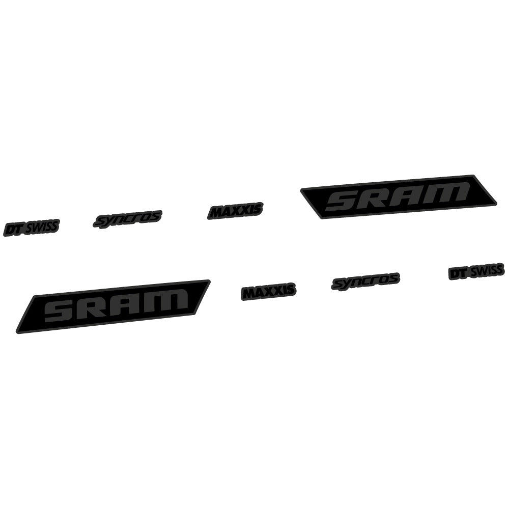 Autocollant Sram Syncross Maxxis, inclinable, autocollant Vinyle