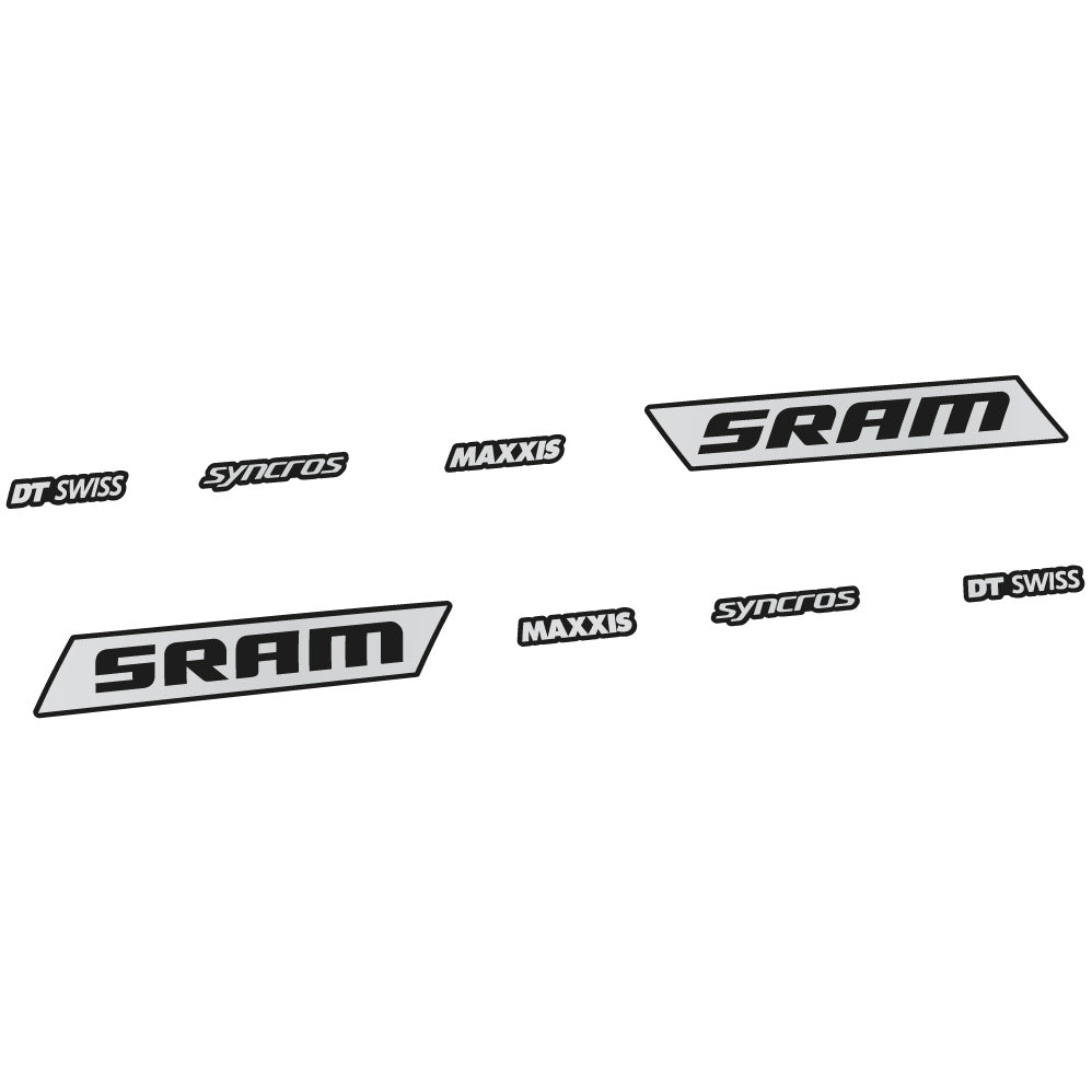 Autocollant Sram Syncross Maxxis, inclinable, autocollant Vinyle