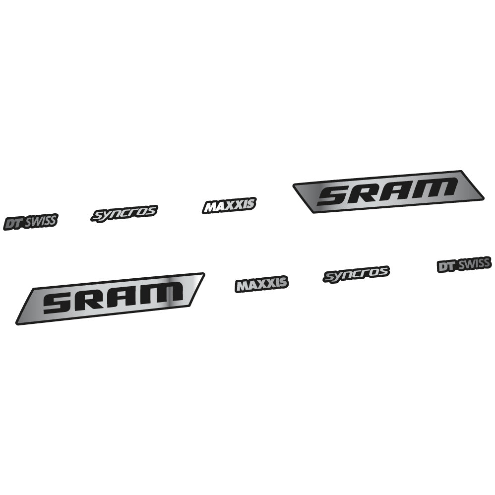 Autocollant Sram Syncross Maxxis, inclinable, autocollant Vinyle