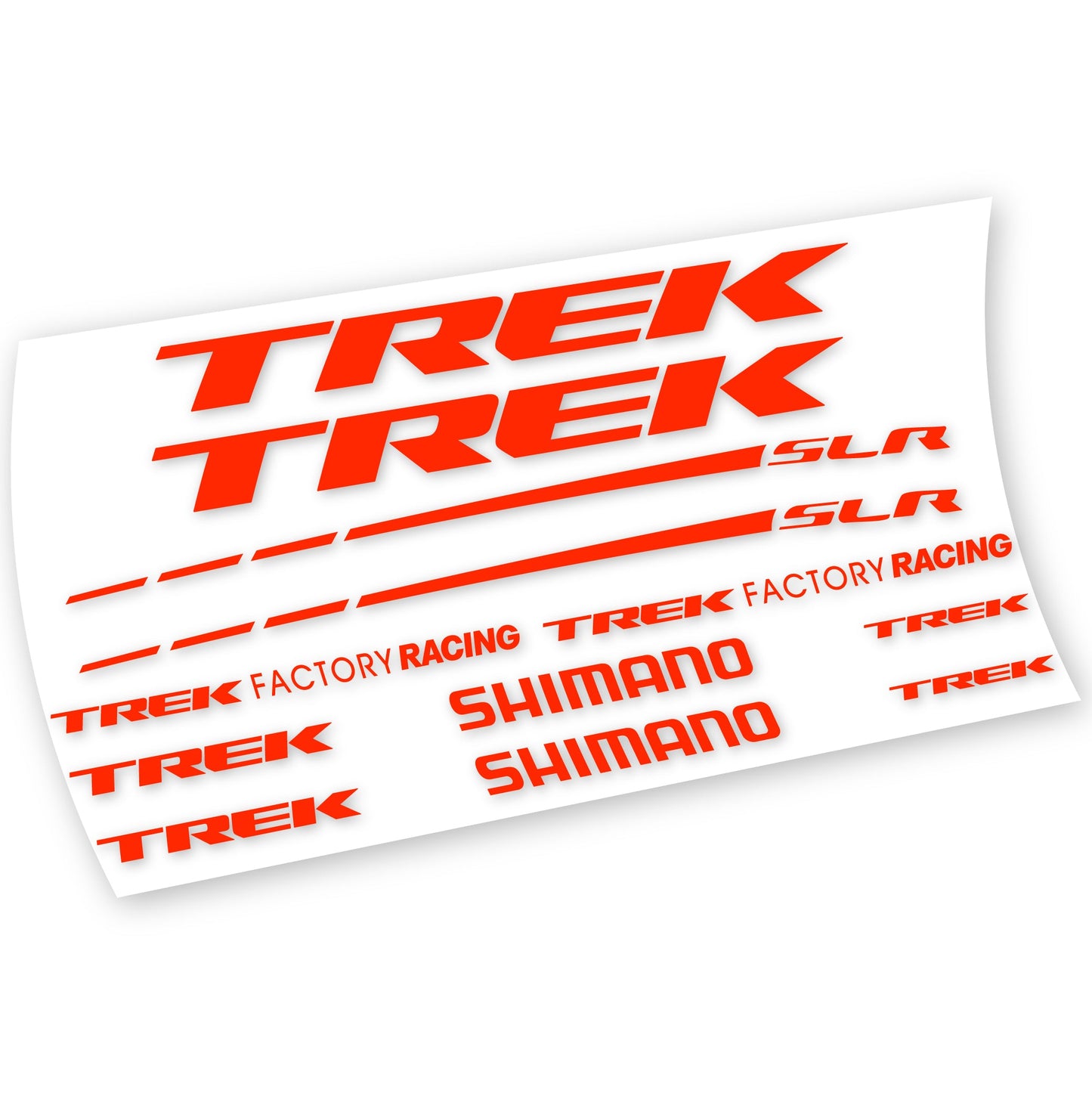 Autocollants, Trek Factory Racing Team, Cadre, Autocollant Vélo vinyle